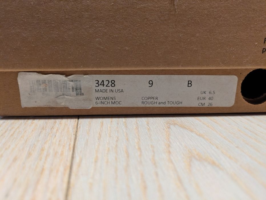 Ghete Red Wing, nr. 40 - culoare Copperr Rough & Tough Leather
