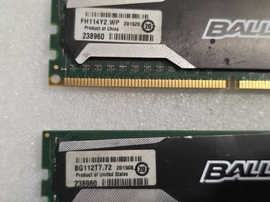 Kit memorie RAM Ballistix Sport 8GB (2 x 4GB) DDR3 1600 (PC3 12800)