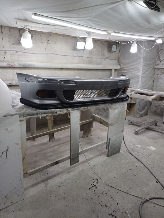 Бампер бмв е39 перед.