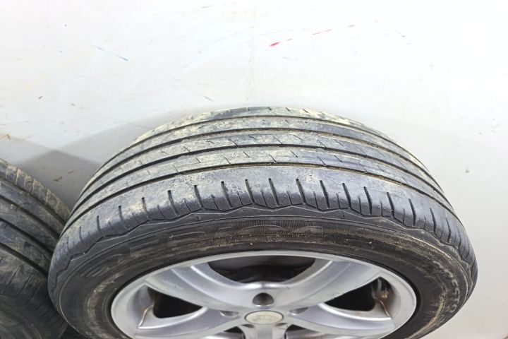 Set jante aliaj cu anvelope vara 205/55R16 Debica 7Jx16H2 ET40 5x112