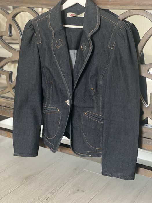 Sacou jeans model Massimo Dutti