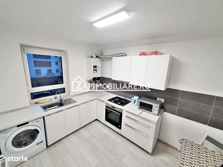 Apartament 1 camera in Bloc NOU,43mp.parcare, boxă la subsol