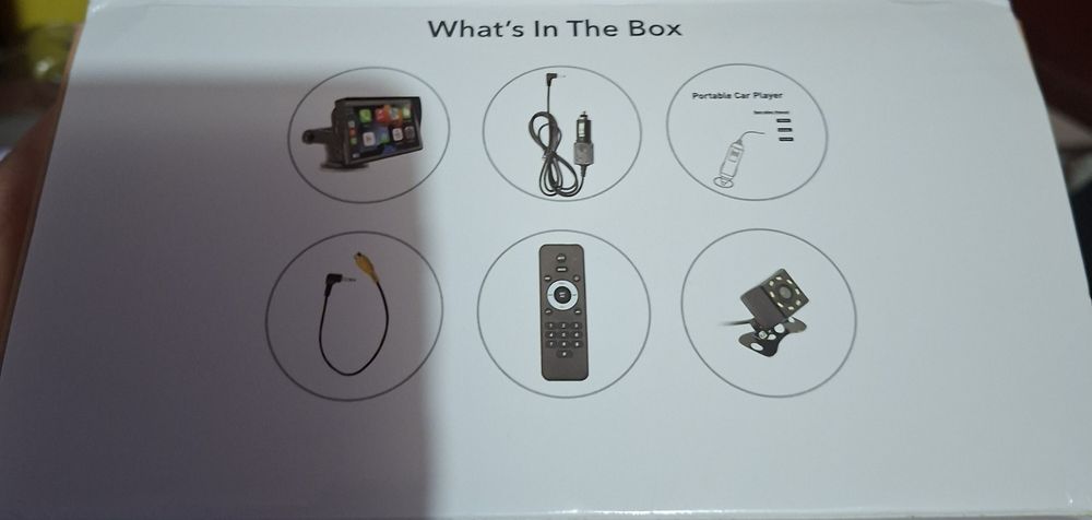 Tabletă Auto Smart 7" – Wireless Apple CarPlay & Android Auto – Nouă la cutie