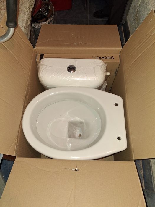 Set complet  scaun WC