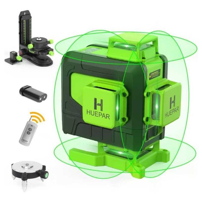 лазерен нивелир Huepar 904DG 4D 16 линии