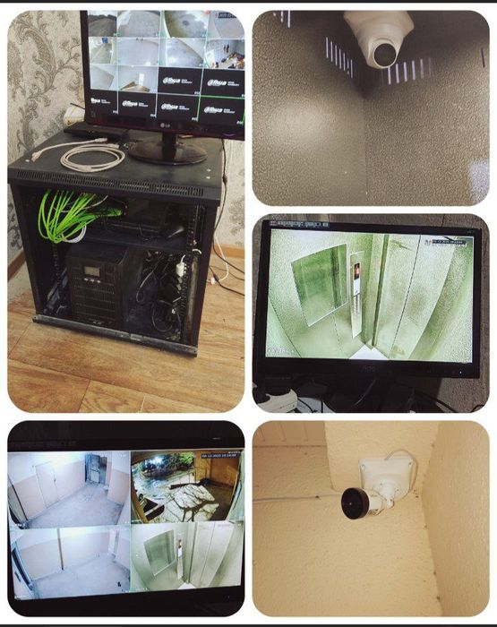 Установка видеонаблюдения