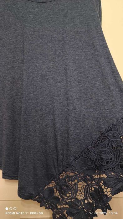 Туника с дълъг ръкав-4ХL