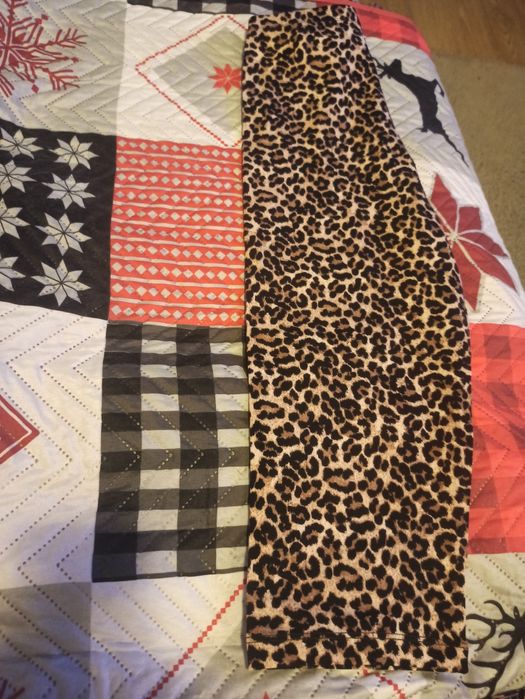 Colanți dama leopard