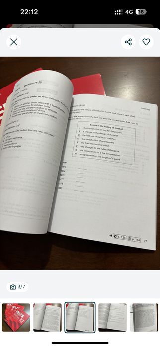 Последний выпуск Cambridge ielts 20