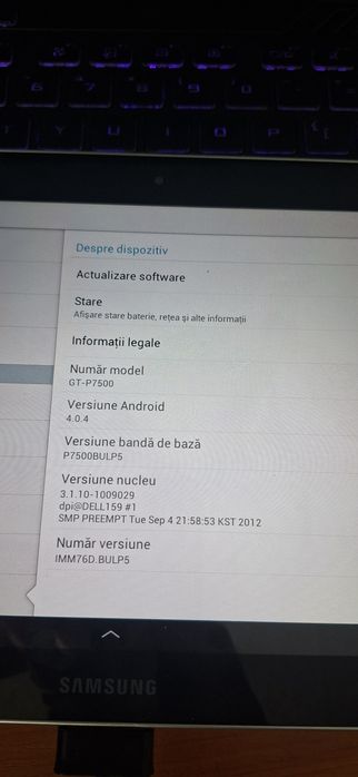 Tabletă samsung GT-P7500