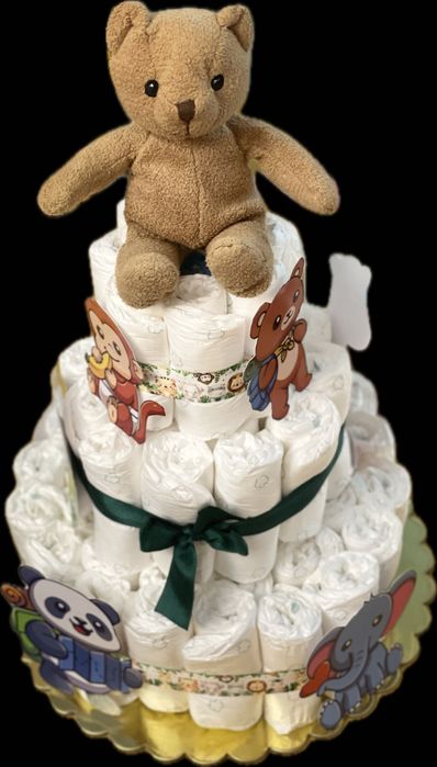 Diaper Cake / Tort Scutece / Cadou botez