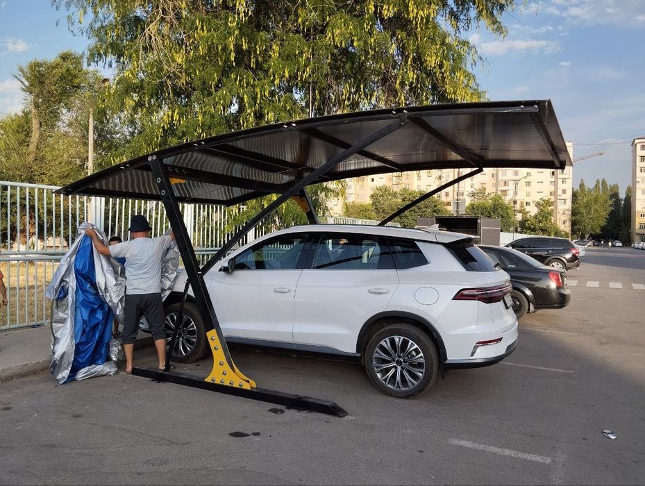 Разборный Автонавес — Надежная защита вашего авто!