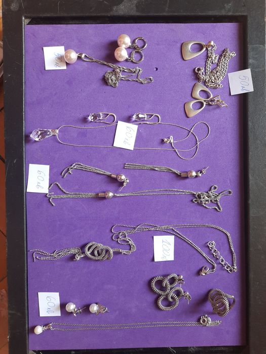 Сребърни бижута от 20до 50лв.