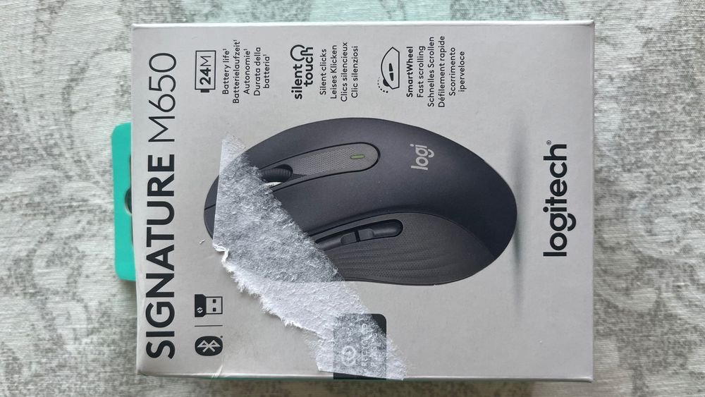 Продавам нова Bluetooth мишка Logitech Signature M650 – Graphite
