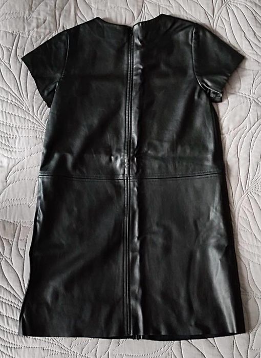 Платье детское из эко кожи