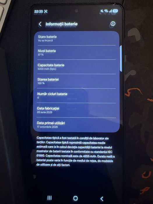 Samsung Galaxy S26 Ultra 512GB – Ca nou, impecabil, activare recenta