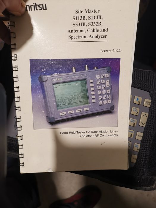 Site master, anritsu aparat masurat