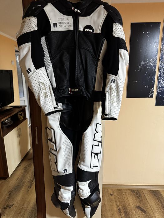Costum din piele moto FLM