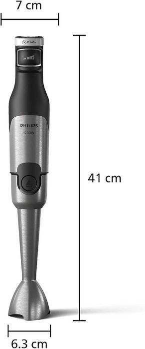 Пасатор Philips 5000, 1200W, приставка за рязане, LED индикатор, чаша