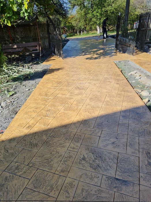 Beton amprentat vâlcea