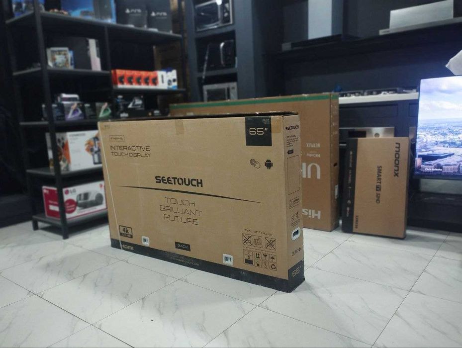 Интерактивная доска *65*/*75*/*86*/*98* 4К установка дастовка 24/7