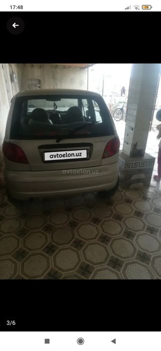 Матиз краска тоза 2008 Автомат пробег 180000