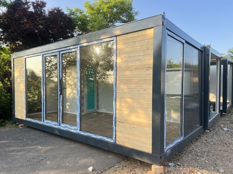 Container containere vitrina birou spațiu comercial showroom magazin