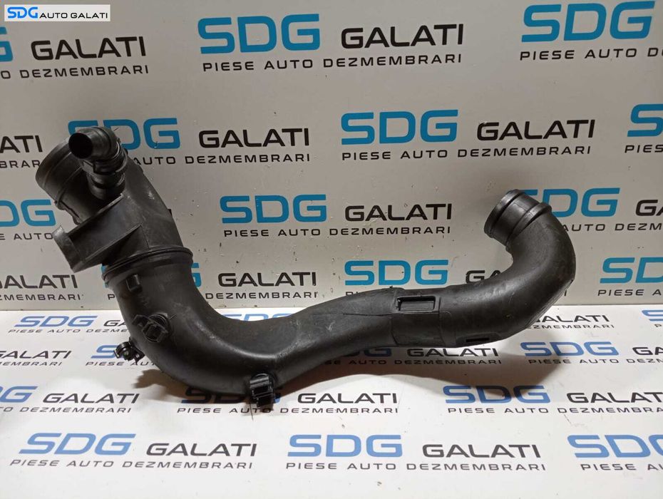 Furtun Conducta Tub Tubulatura Presiune Aer Turbo Turbina Turbosuflanta Intercooler Seat Toledo 1.9 TDI AJM 1999 - 2005 Cod 1J0129654S [M4270]