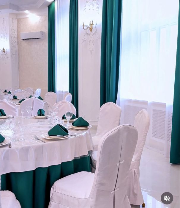 Аренда стулеьв ( с белыми чехлами )