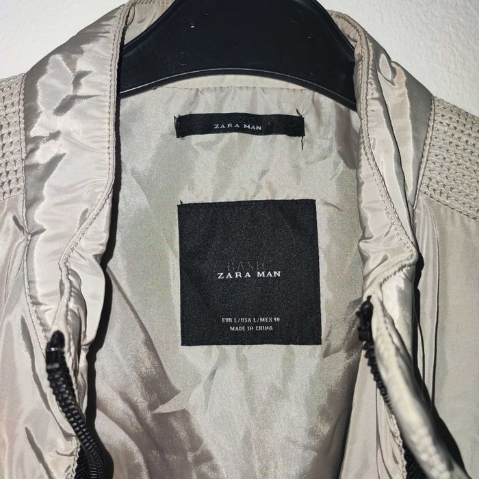 Geaca Zara de toamna (bomber) pentru barbati - L mic / M mare