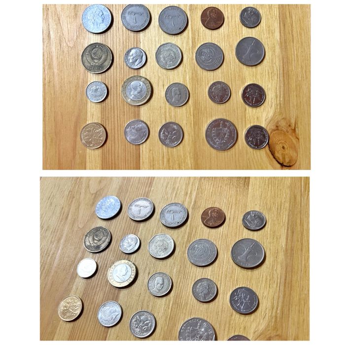 Монеты из разных стран