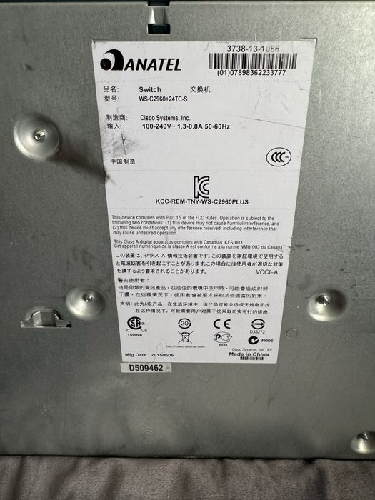 Cisco switch рабочый продается