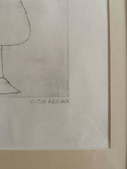 Gravura veche Victor Brauner - 4