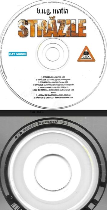 Cd b.u.g. mafia - Strazile