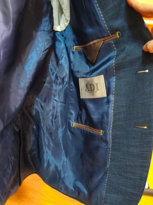 Пиджак темно синий