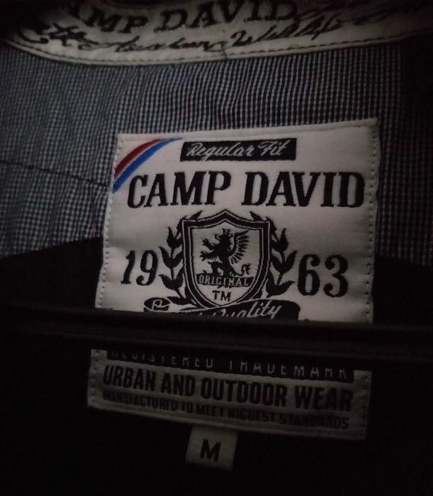 Camasa bluza Originala CAMP DAVID model sport pentru cunoscatori