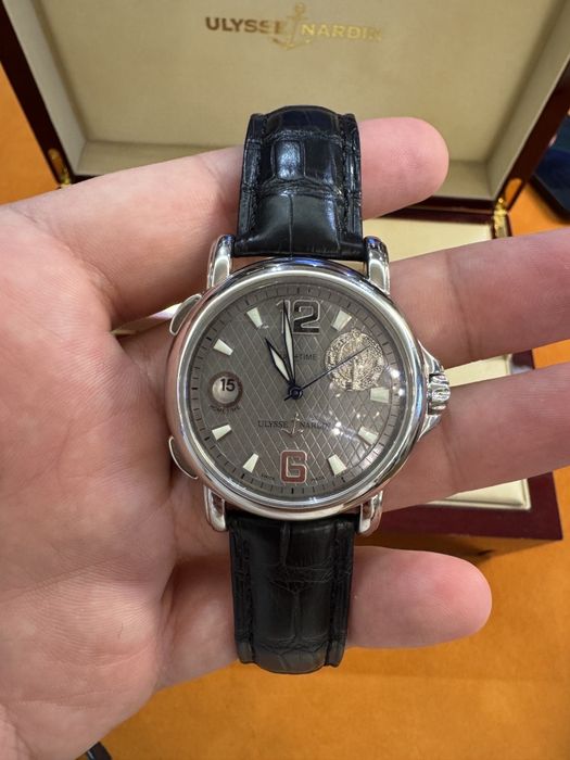 Оригинал Ulysse Nardin Dual time швейцарские