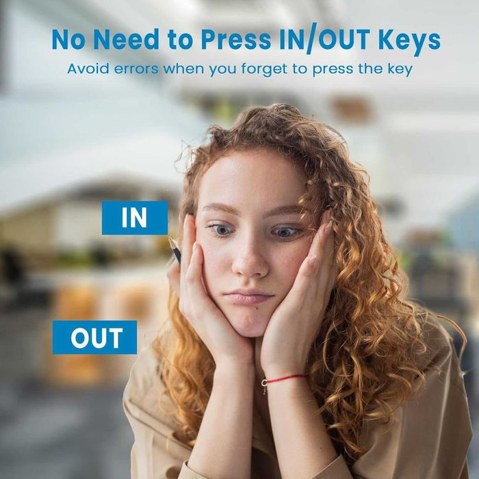 HapAttend Самостоятелна машина за присъствие, с 5 RFID карти, Н3