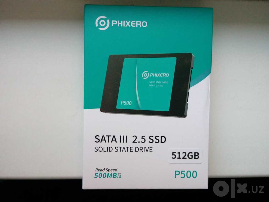 Ssd 512 gb SATA III  фирмы PHIXERO