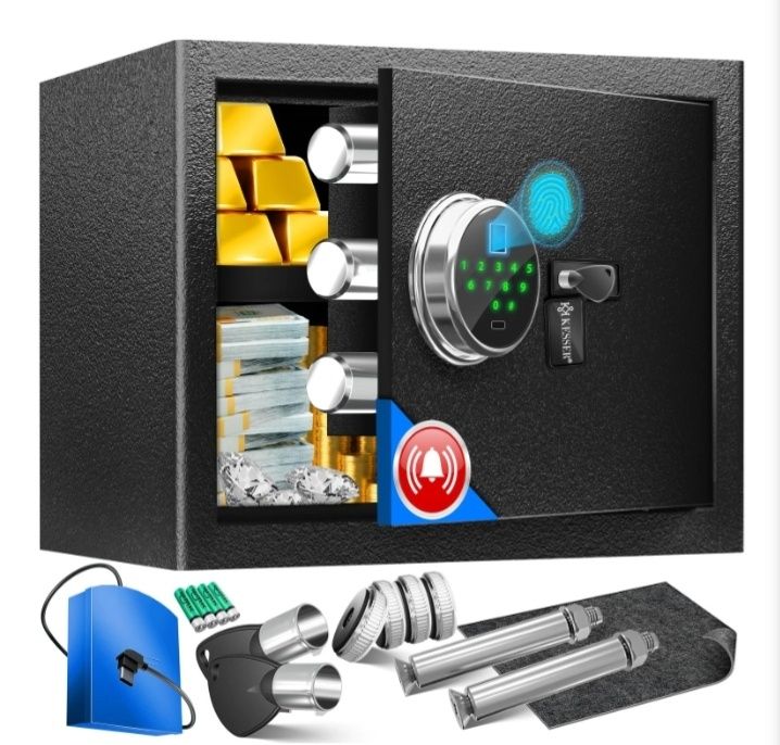 Seif electric cu amprenta