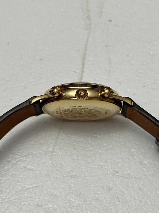 CEAS AUR 18K - BULOVA - Ref. 13366 - Automatic - Chronograph - 38mm - 18g. - Vintage - De colectie - Rar - NOS !