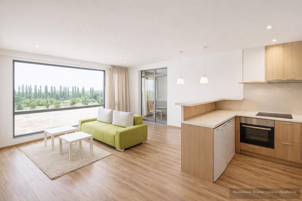 Двустаен апартамент под наем в Център