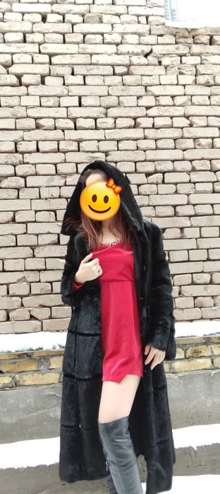 Норквая шуба женская