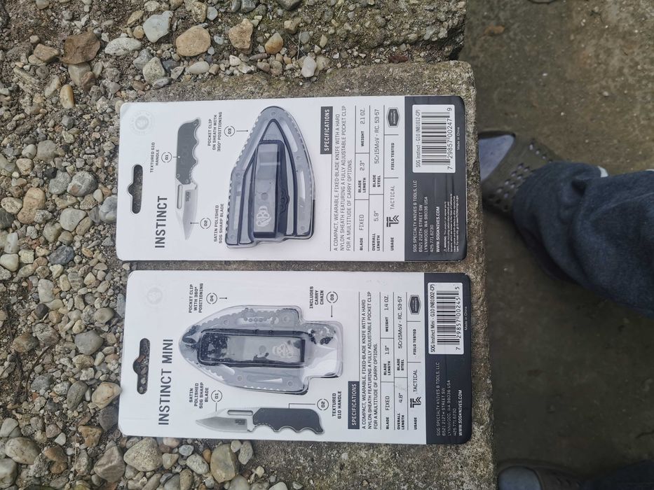 Cutit cu lama fixa SOG USA Instinct Mini sau Instinct, EDC,pescuit etc