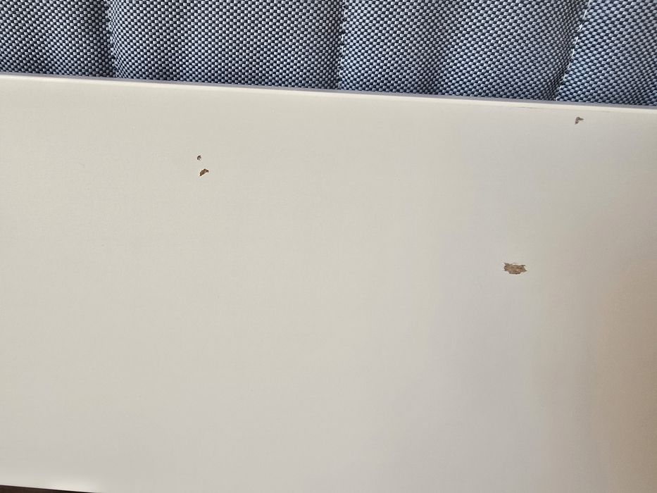 Pat de o persoana Ikea Vihals cu saltea 90x200