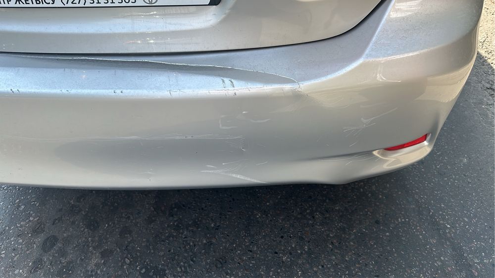 Задний рестайлинг бампер королла corolla e150
