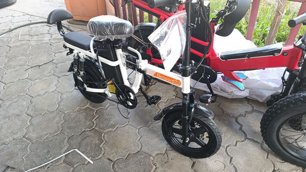 Электровелосипед Leopard davi geopard