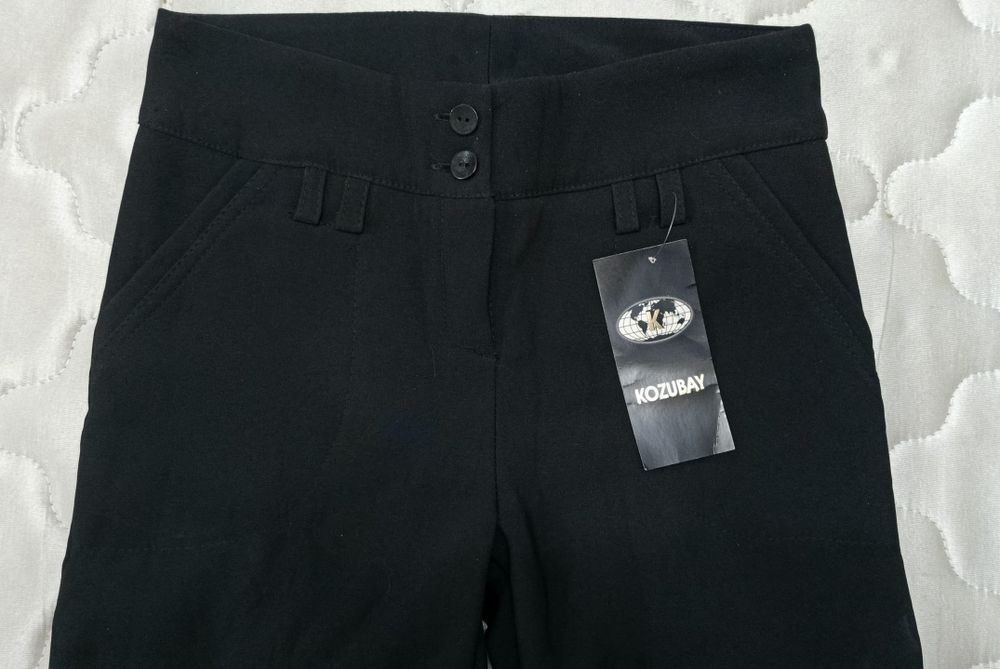 Брюки классические прямые с начёсом женские, новые