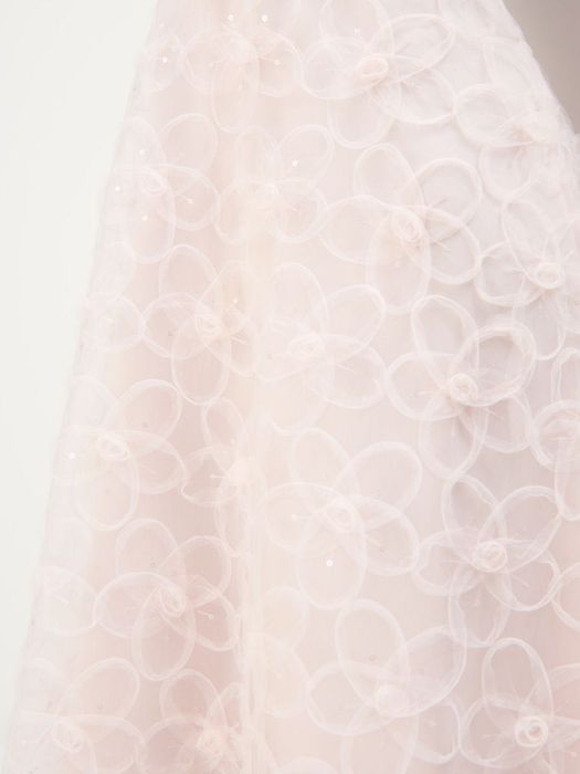 Миди рокля с презрамки