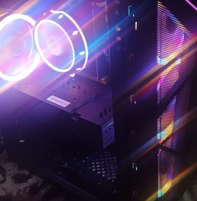 Full komplekt Kampyuter RX 580 8 GB Manitor 27 Curved